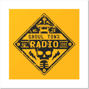 Ghoul Town Radio Posters and Art